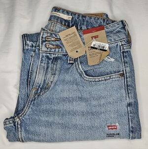 Levi's Superlow Loose Distressed Jeans 25